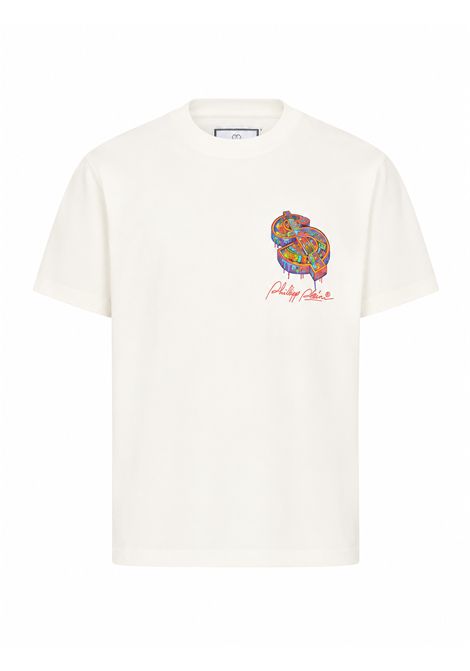 T-shirt con stampa PHILIPP plein junior | F6PHJBTH106002